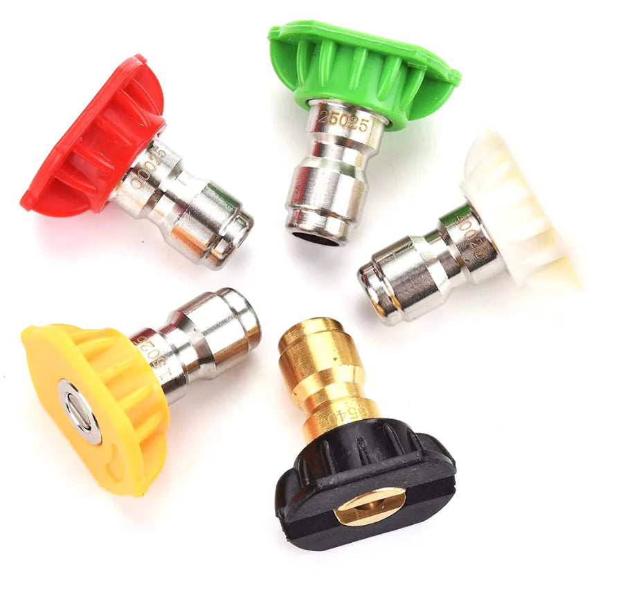 Pressure Washer Nozzle Tips (5 pieces)