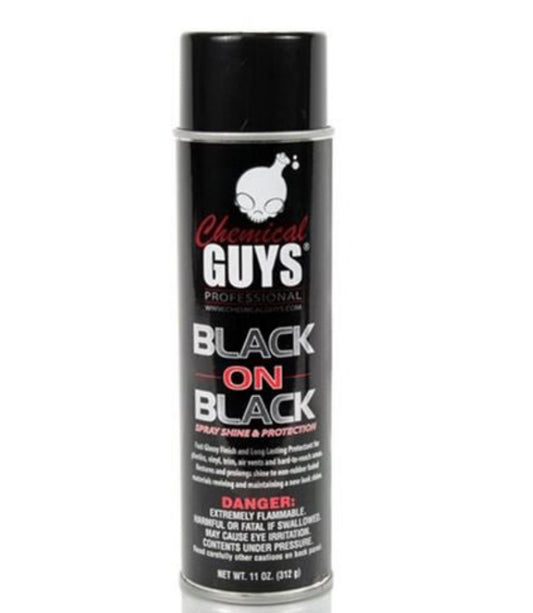 Black on Black Instant Shine Exterior Spray Dressing