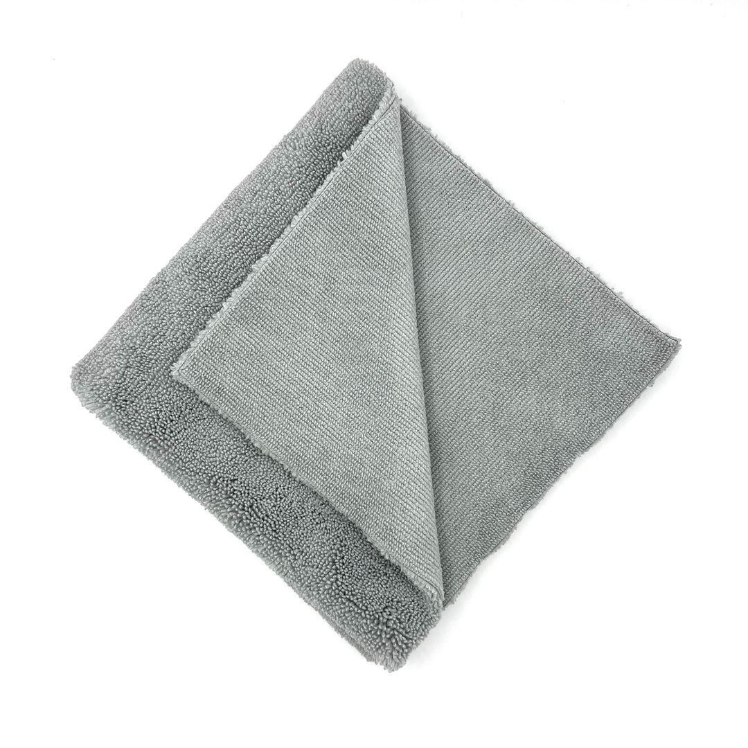 Edgeless Microfiber Towel Grey 16”x16”